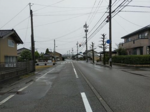 南砺市柴田屋、土地の外観画像です