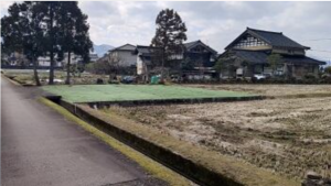 南砺市池尻、土地の外観画像です