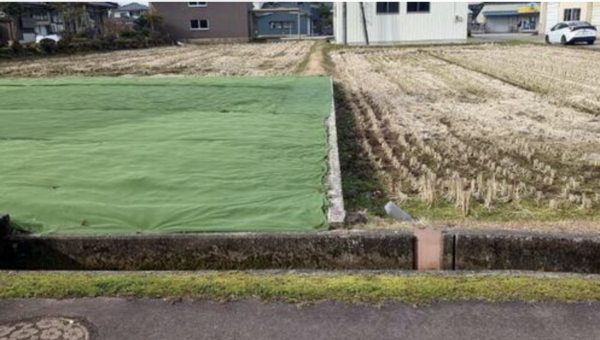 南砺市池尻、土地の外観画像です