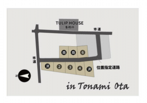 砺波市太田、土地の間取り画像です