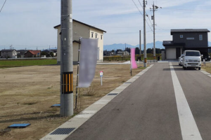 砺波市矢木、新築一戸建ての外観画像です