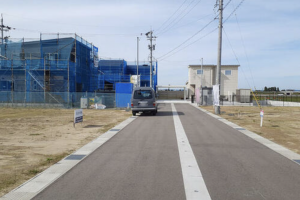 砺波市矢木、新築一戸建ての外観画像です