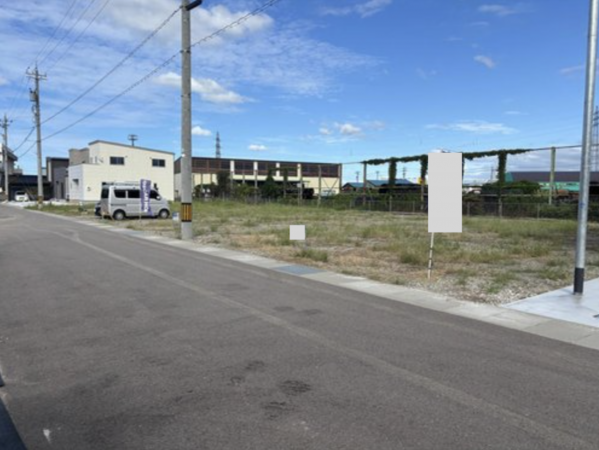 砺波市、土地の外観画像です