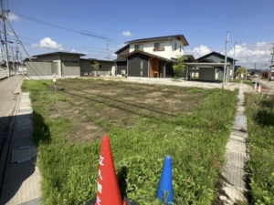 小矢部市野寺、土地の外観画像です
