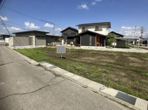 小矢部市野寺、土地の外観画像です
