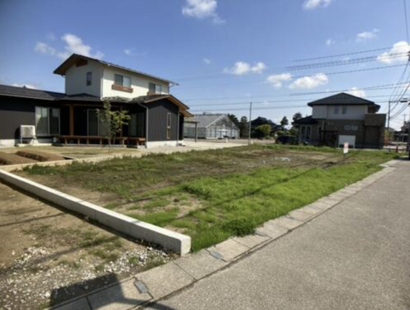 小矢部市野寺、土地の外観画像です