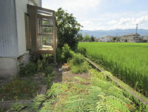 南砺市荒木、土地の外観画像です