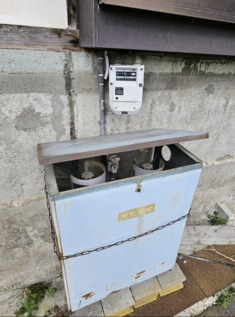 南砺市山斐、中古一戸建ての外観画像です