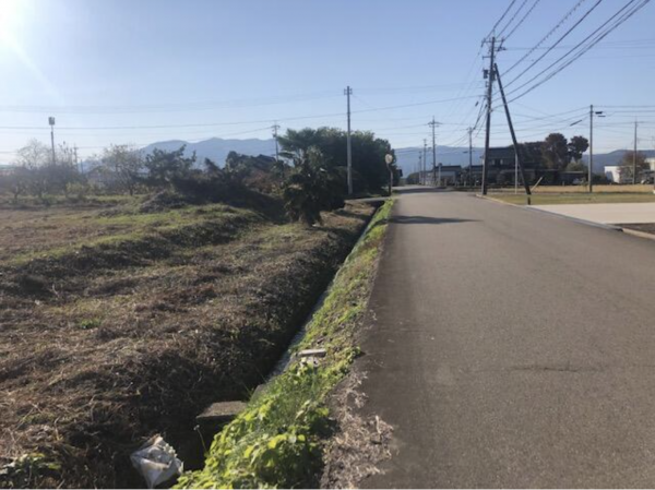 南砺市竹林、土地の外観画像です