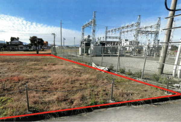 南砺市坪野、土地の外観画像です