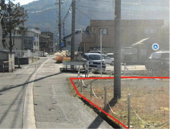 南砺市坪野、土地の外観画像です