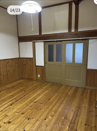 南砺市利賀村、中古一戸建ての内装画像です