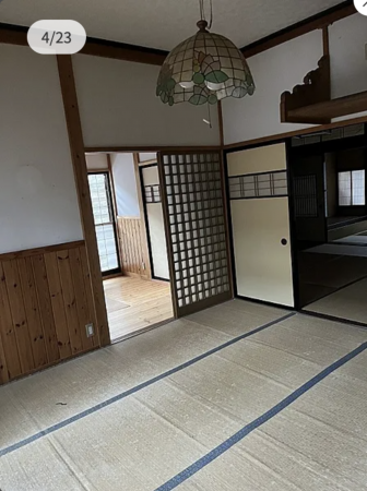 南砺市利賀村、中古一戸建ての内装画像です