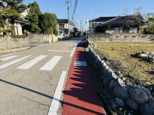 砺波市福岡、土地の外観画像です