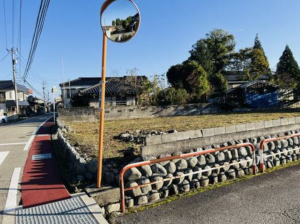 砺波市福岡、土地の外観画像です