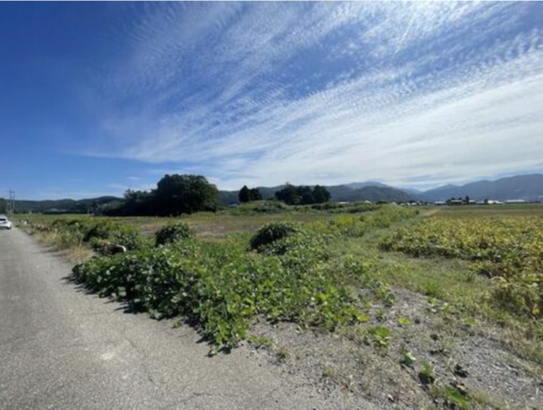 砺波市中野、土地の外観画像です