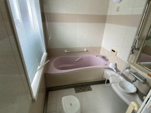 砺波市庄川町、中古一戸建ての風呂画像です