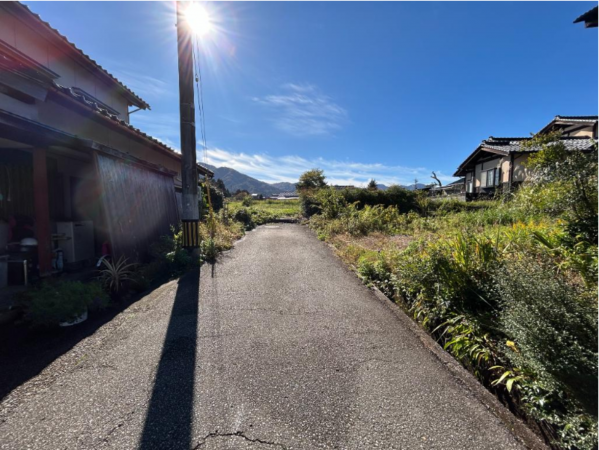 南砺市城端、土地の外観画像です