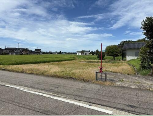 南砺市野尻、土地の外観画像です