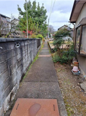 南砺市城端、土地の外観画像です