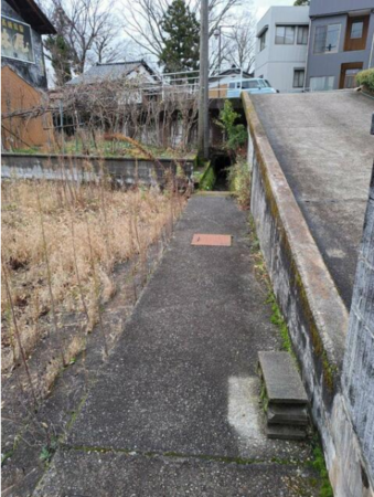 南砺市城端、土地の外観画像です