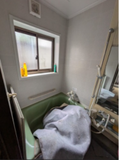 南砺市井波、中古一戸建ての風呂画像です