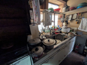 南砺市井波、中古一戸建てのキッチン画像です