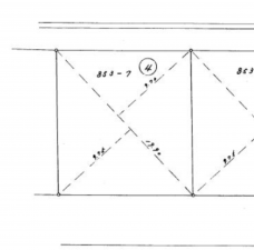 砺波市千代、土地の間取り画像です