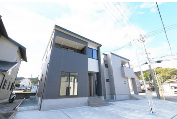 小矢部市埴生、新築一戸建ての外観画像です