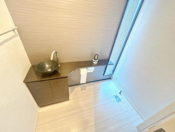 砺波市鷹栖、中古一戸建てのトイレ画像です