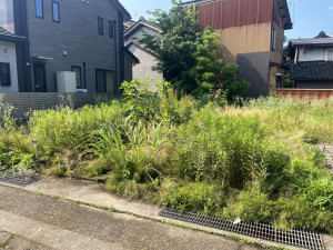 南砺市、土地の外観画像です