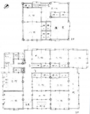 砺波市庄川町、中古一戸建ての間取り画像です