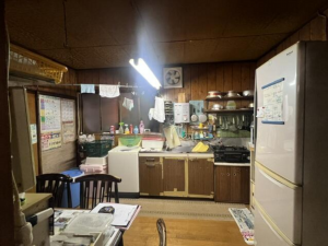 南砺市国広、中古一戸建てのキッチン画像です