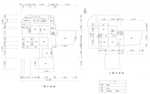 南砺市高瀬、中古一戸建ての間取り画像です
