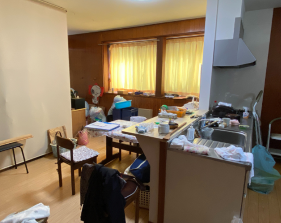 南砺市井波、中古一戸建てのキッチン画像です