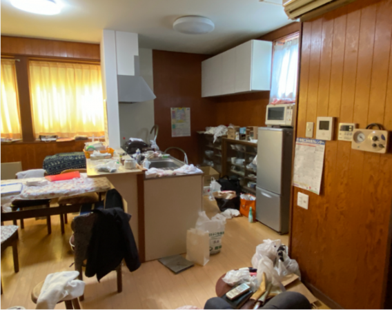 南砺市井波、中古一戸建てのキッチン画像です
