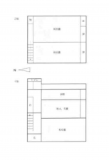 南砺市是安、中古一戸建ての間取り画像です