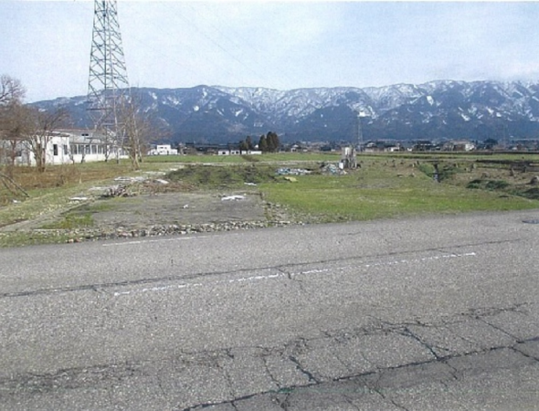 南砺市北野、土地の外観画像です