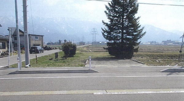 南砺市北野、土地の外観画像です