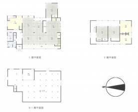 南砺市西赤尾町、中古一戸建ての間取り画像です