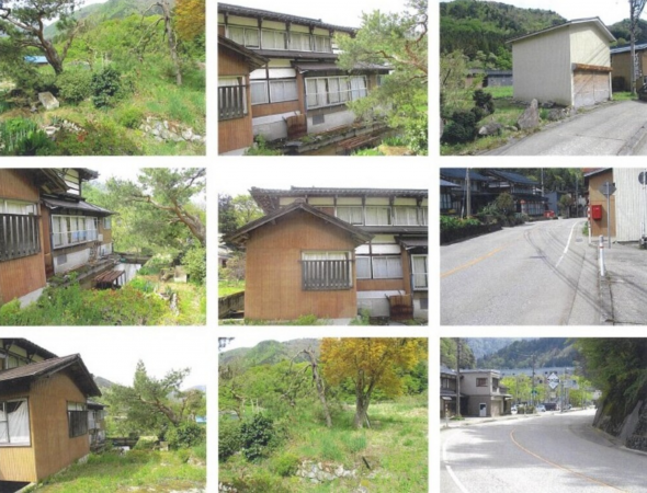 南砺市西赤尾町、中古一戸建ての外観画像です