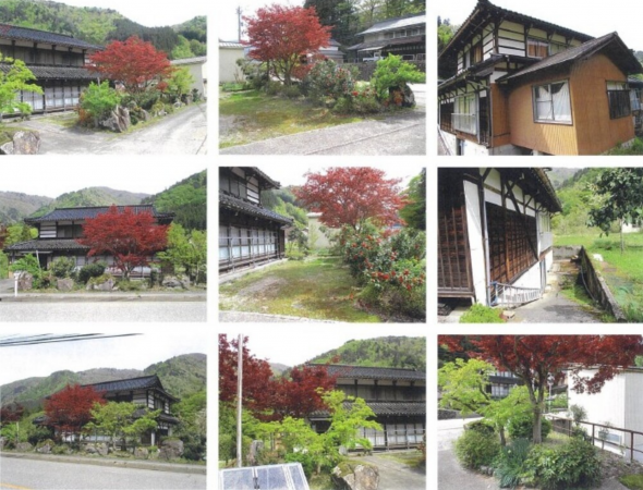 南砺市西赤尾町、中古一戸建ての外観画像です