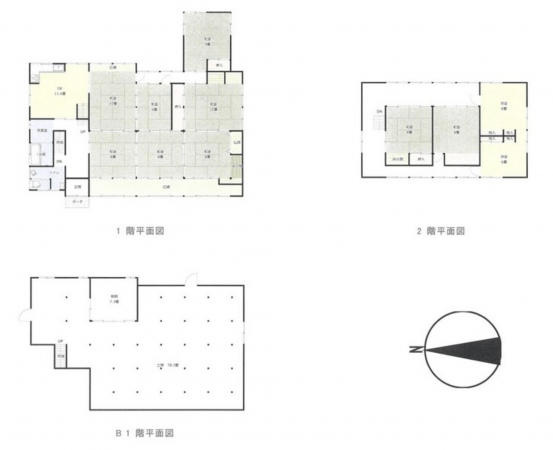 南砺市西赤尾町、中古一戸建ての間取り画像です