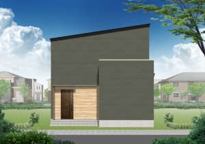 砺波市宮村、新築一戸建ての外観画像です