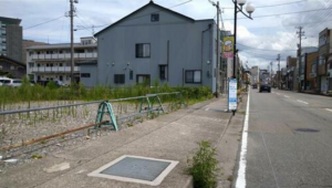 砺波市新富町、土地の外観画像です