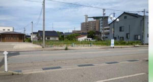 砺波市新富町、土地の外観画像です