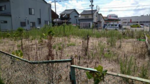 砺波市新富町、土地の外観画像です