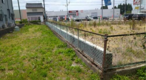 砺波市新富町、土地の外観画像です