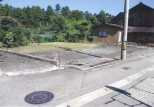 南砺市城端、土地の外観画像です
