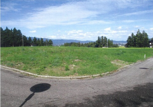 南砺市西明、土地の外観画像です